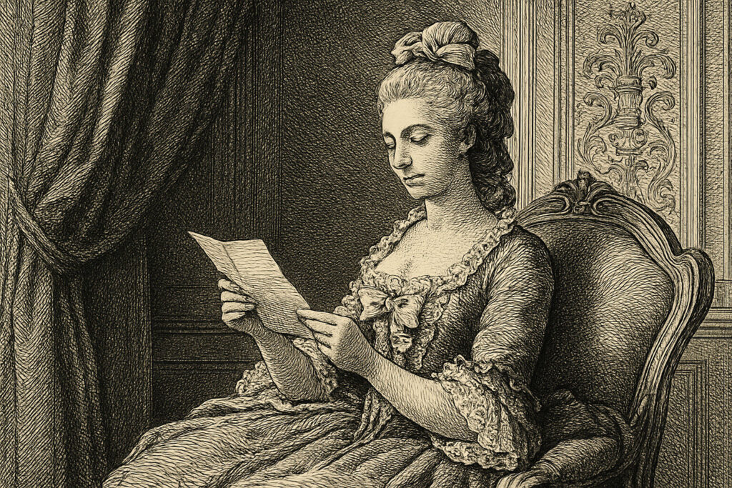 Illustration de Les Liaisons dangereuses de Choderlos de Laclos