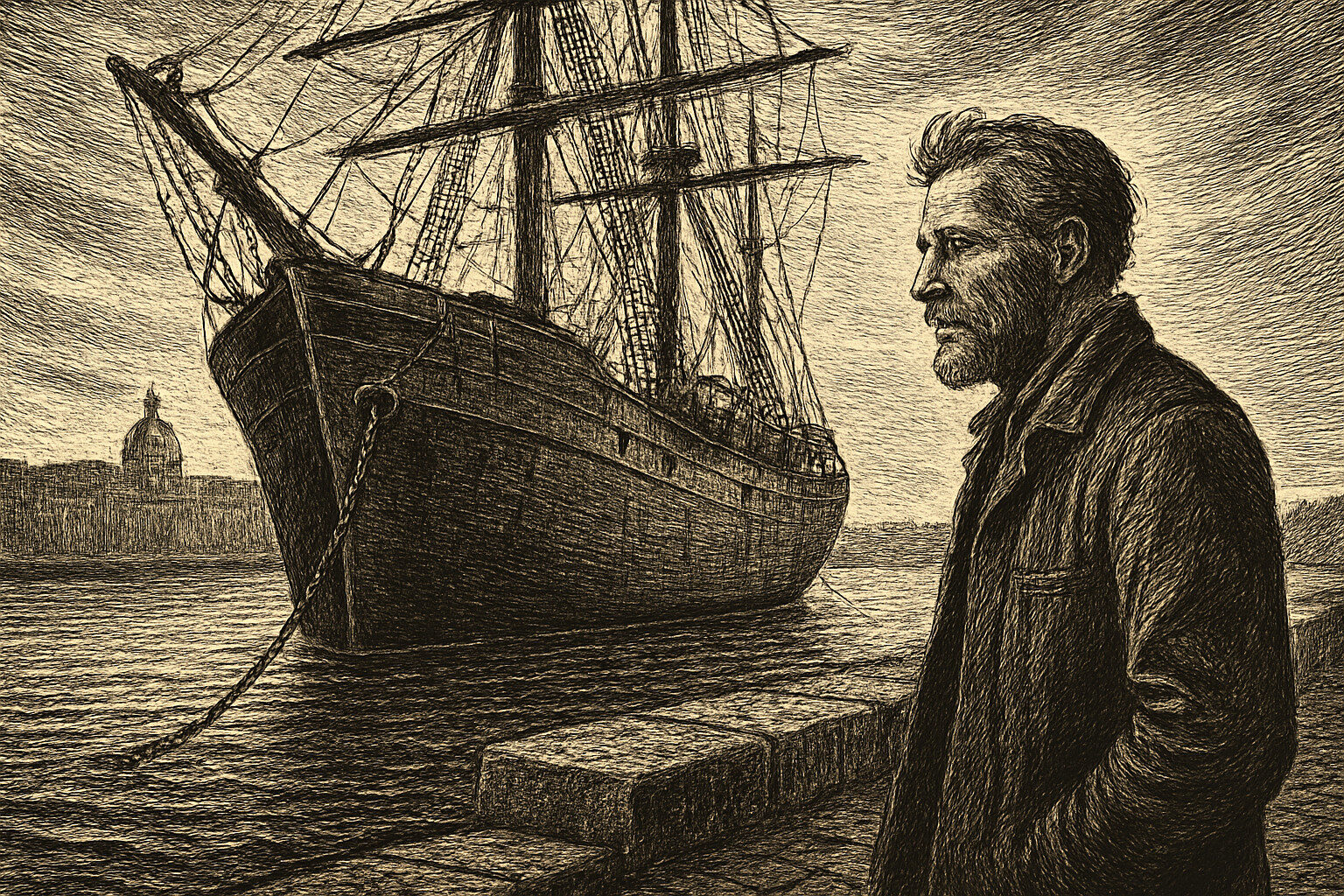 Illustration de Les Marins perdus de Jean-Claude Izzo