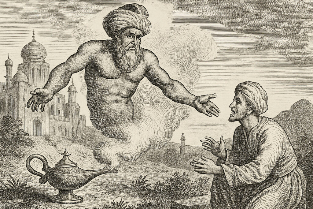 Illustration de Les Mille et Une Nuits de Antoine Galland