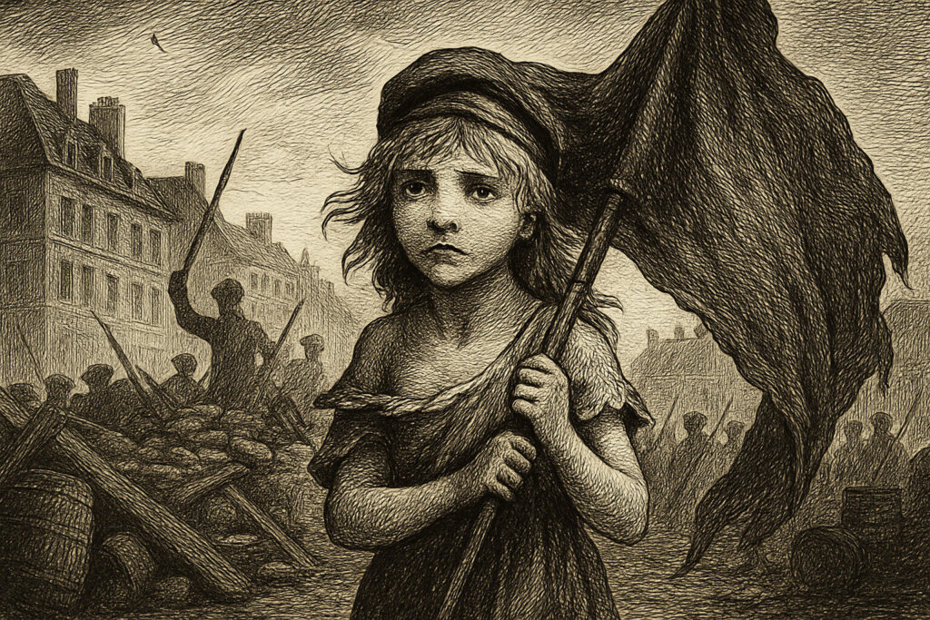 Illustration de Les Misérables de Victor Hugo