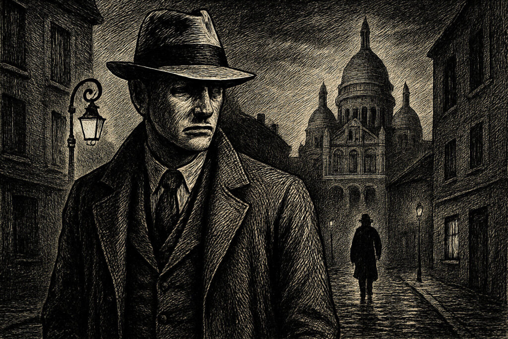 Illustration de Les Paletots sans manches de Léo Malet