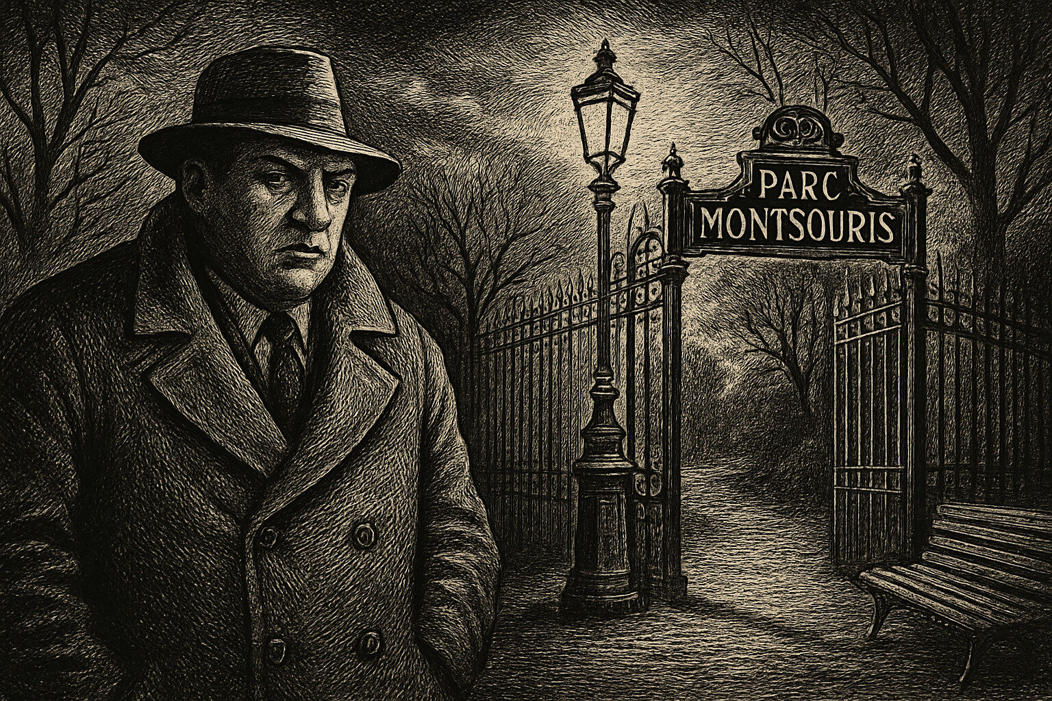 Illustration de Les Rats de Montsouris de Léo Malet