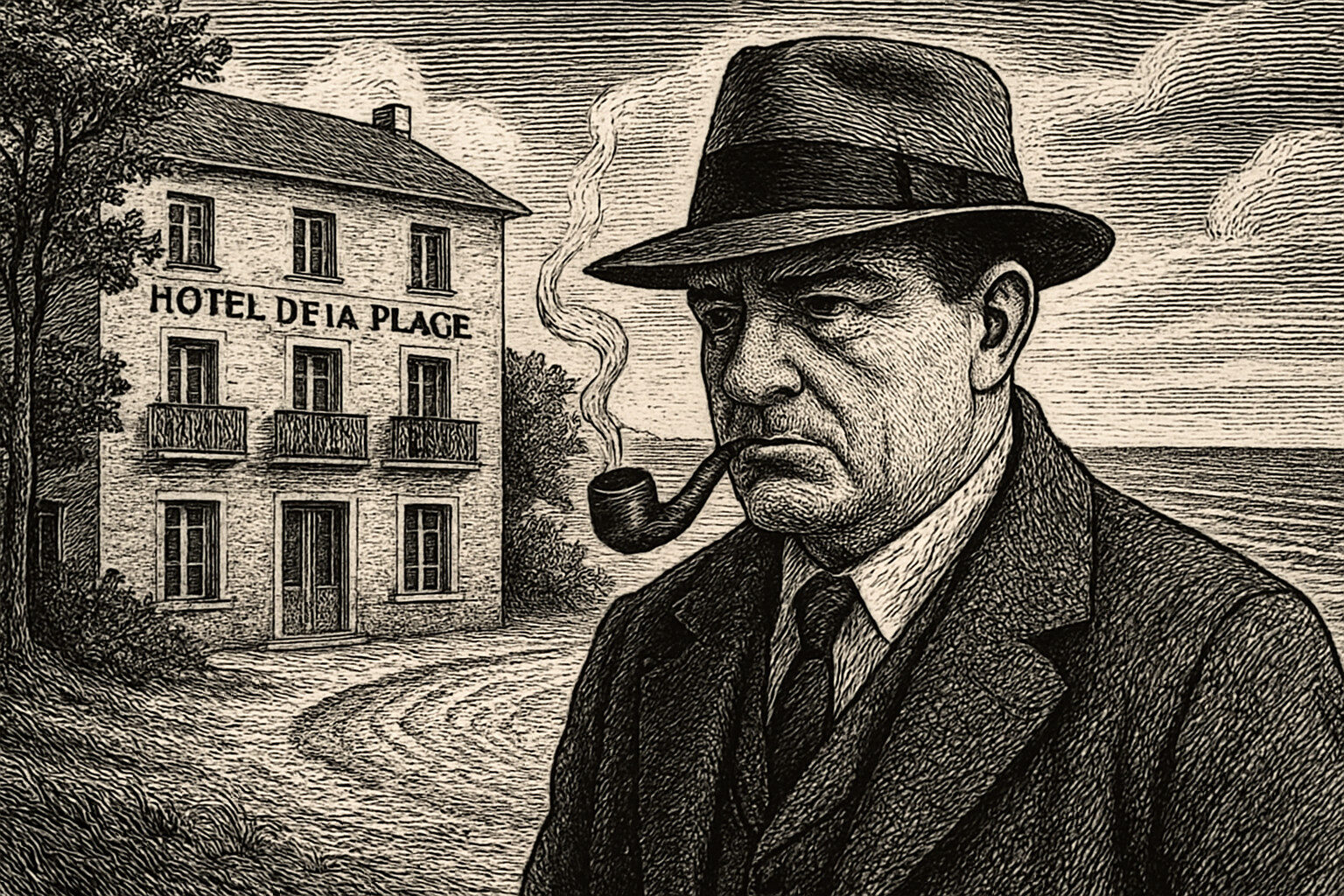 Illustration de Les Vacances de Maigret de Georges Simenon