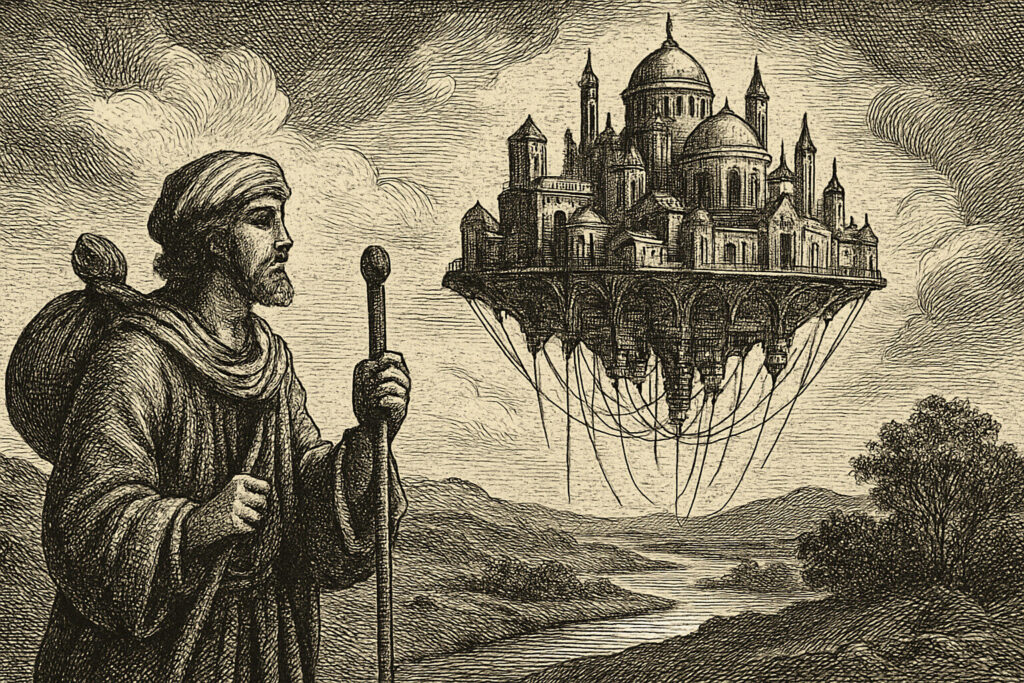 Illustration de Les villes invisibles de Italo Calvino