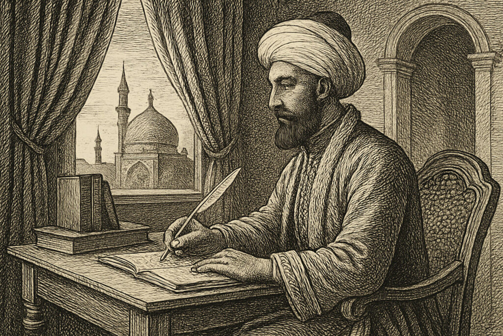 Illustration de Lettres persanes de Montesquieu