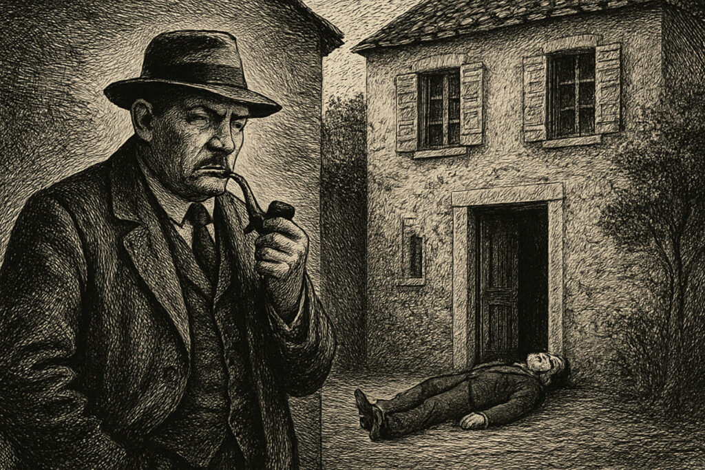 Illustration de M. Gallet décédé de Georges Simenon