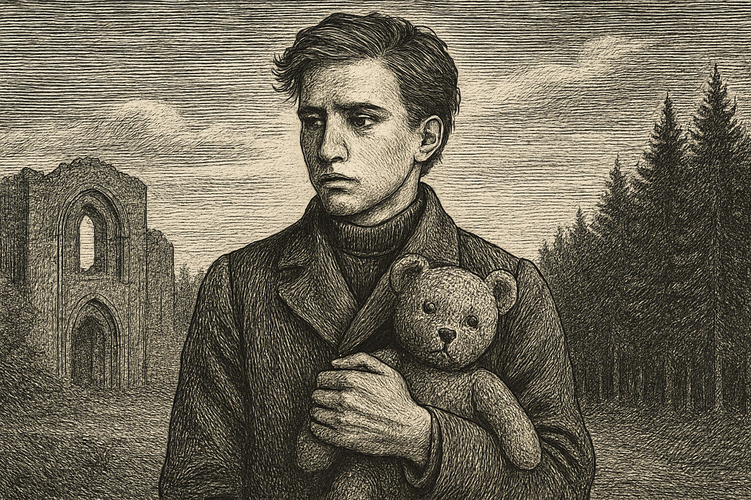 Illustration de Magnus de Sylvie Germain