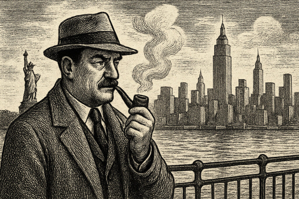 Illustration de Maigret à New York de Georges Simenon