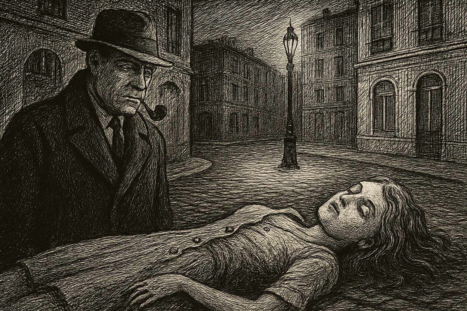 Illustration de Maigret et la jeune morte de Georges Simenon