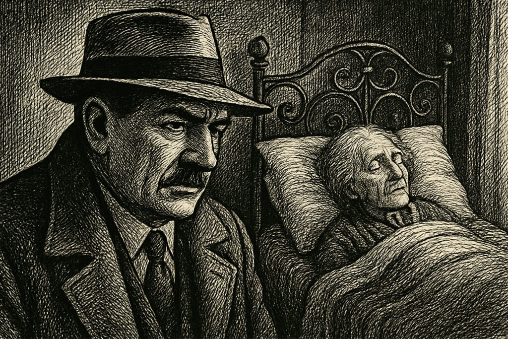 Illustration de Maigret et la vieille dame de Georges Simenon