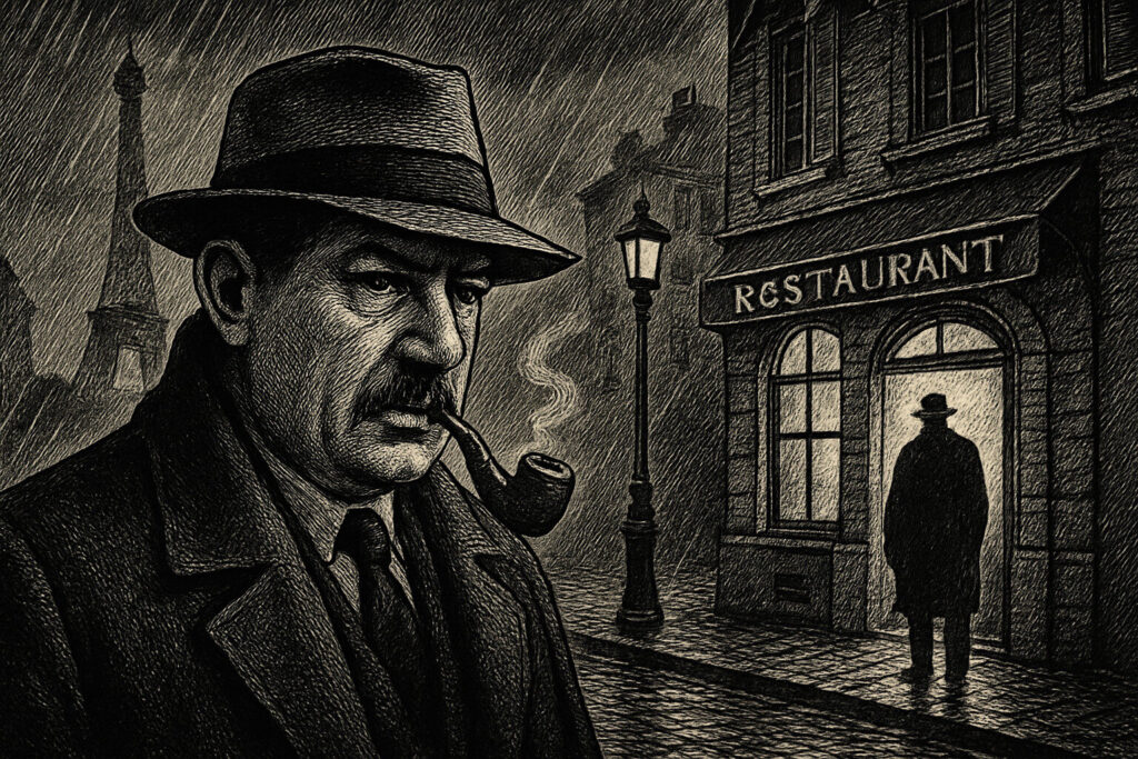 Illustration de Maigret et le client du samedi de Georges Simenon