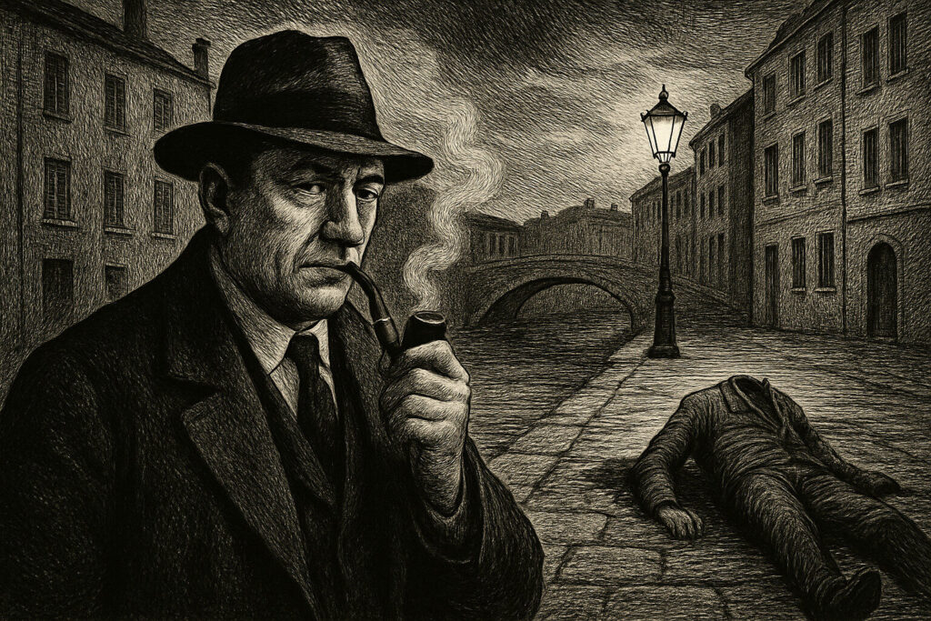 Illustration de Maigret et le corps sans tête de Georges Simenon