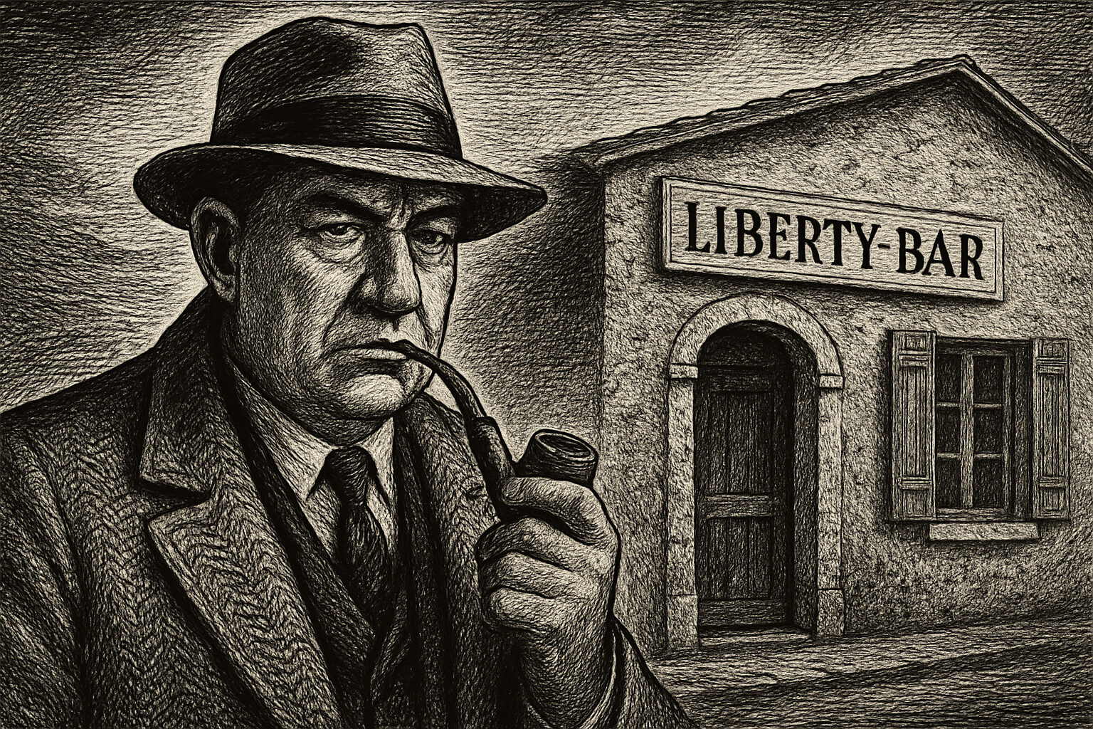 Illustration de Maigret et le Liberty Bar de Georges Simenon