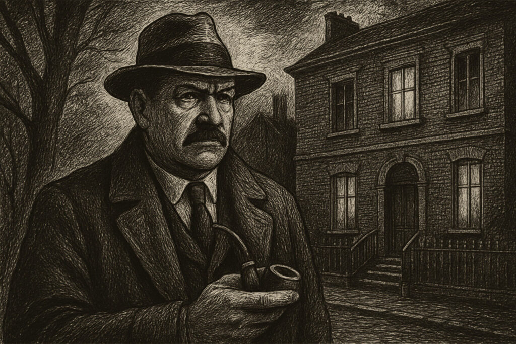 Illustration de Maigret et les braves gens de Georges Simenon