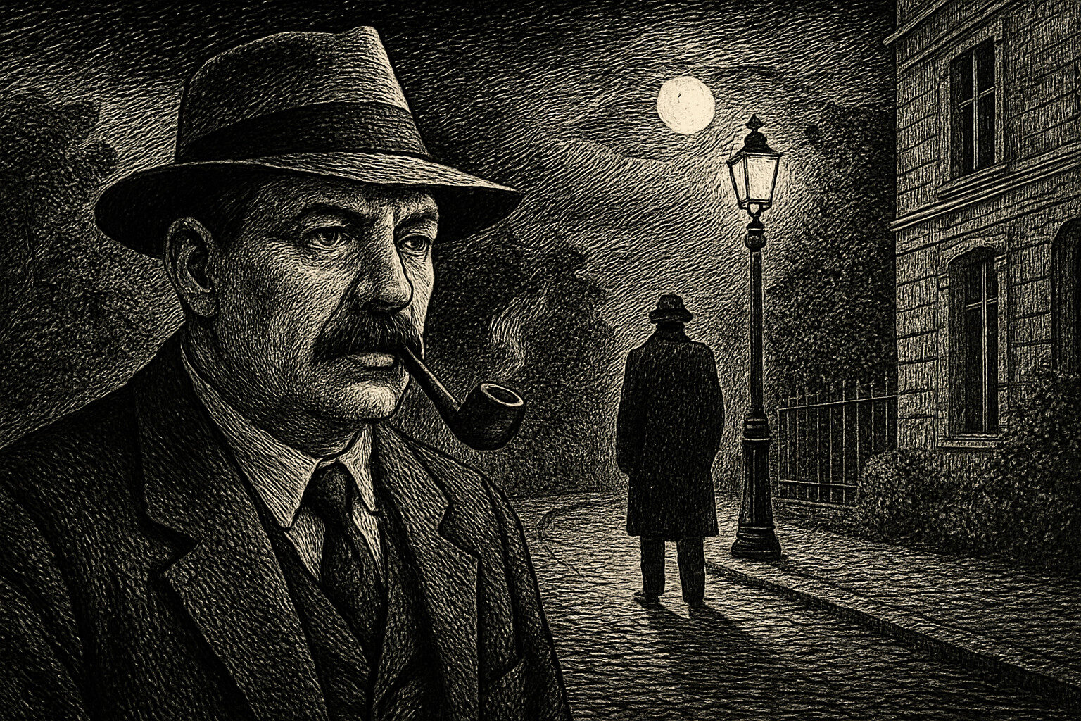 Illustration de Maigret et l'homme tout seul de Georges Simenon