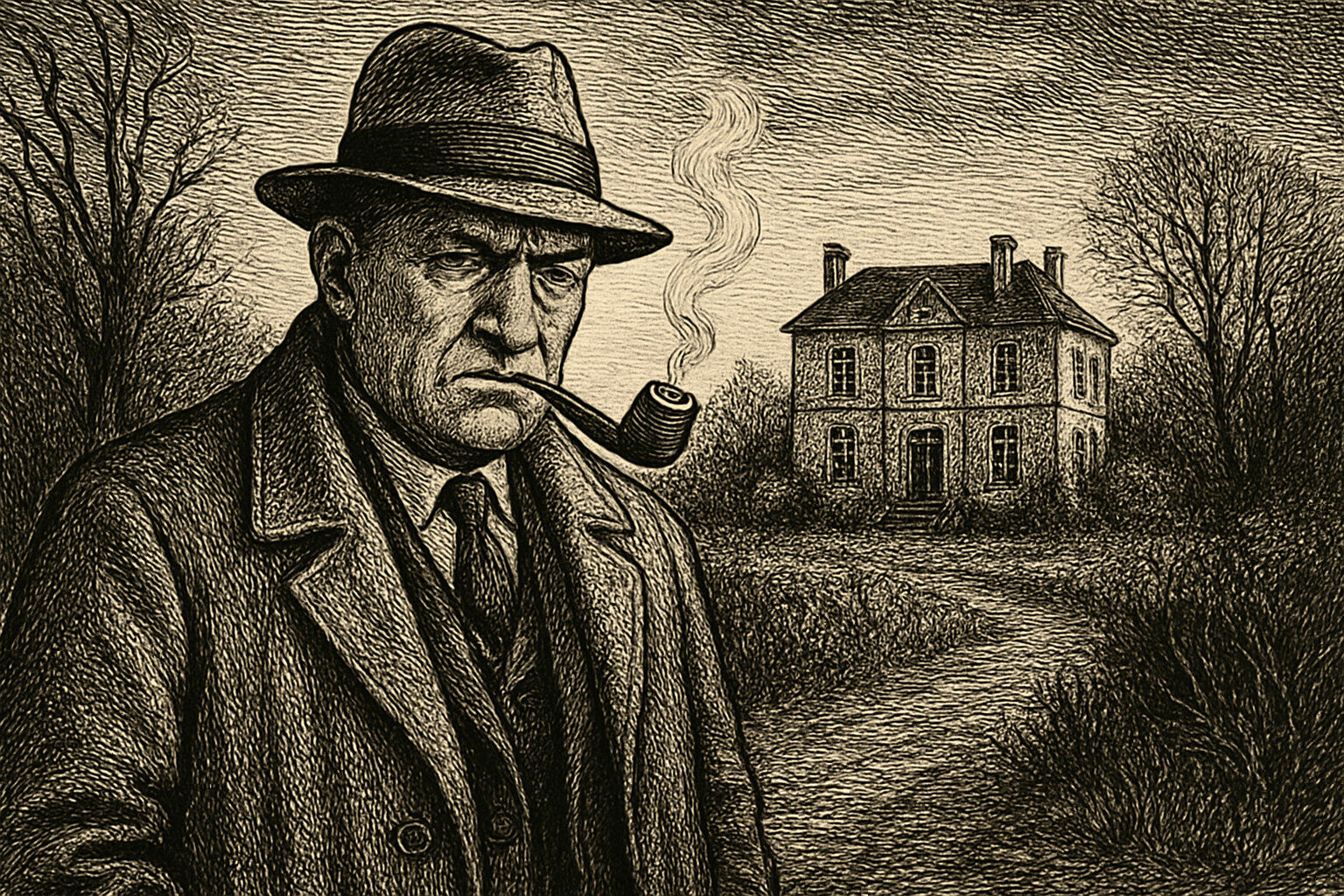 Illustration de Maigret se fâche de Georges Simenon