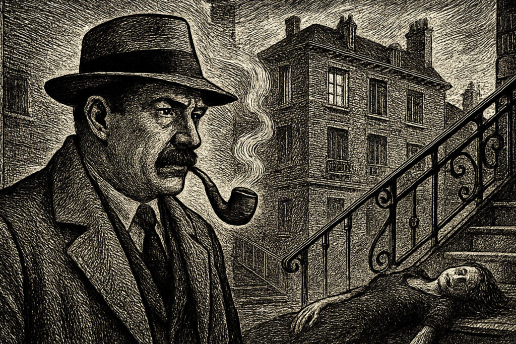 Illustration de Maigret se trompe de Georges Simenon