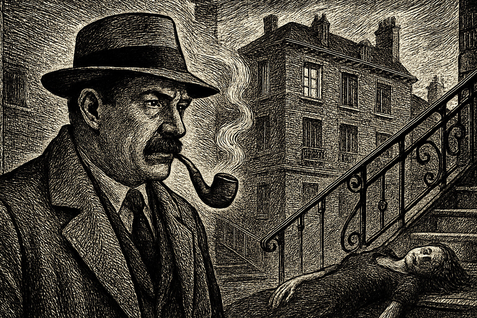 Illustration de Maigret se trompe de Georges Simenon