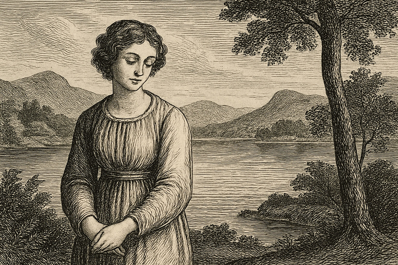 Illustration de Méditations poétiques de Alphonse de Lamartine