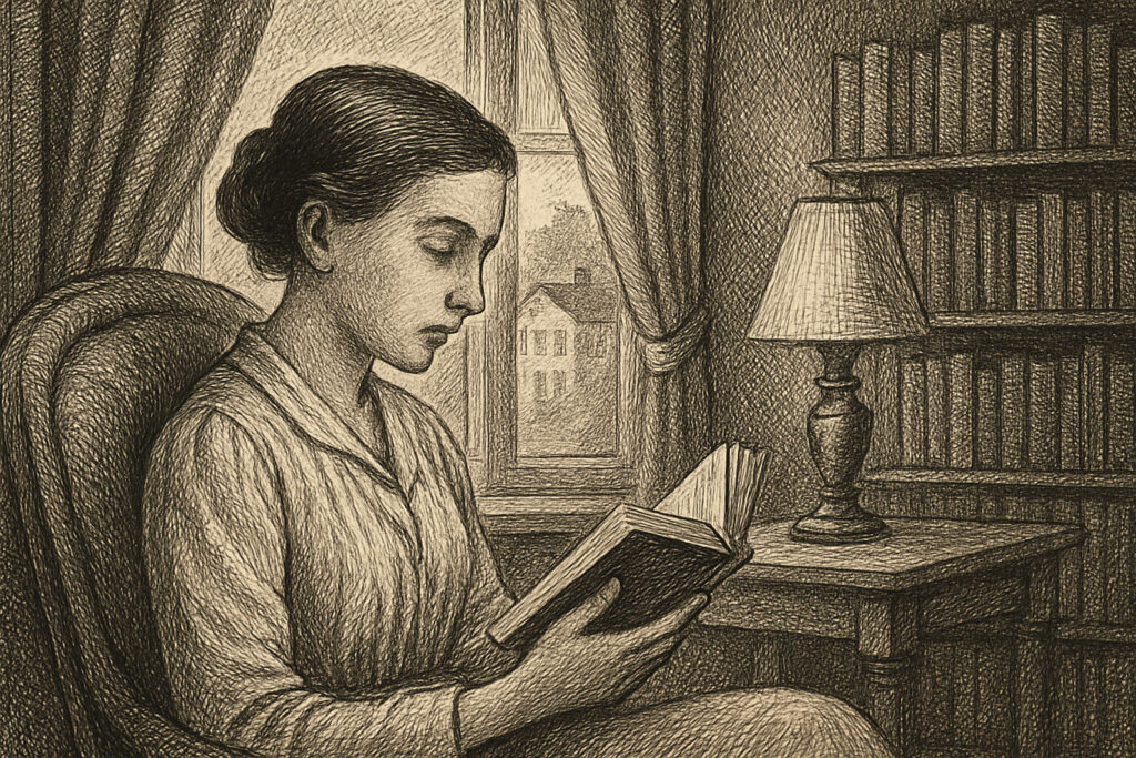 Illustration de Mémoires d'une jeune fille rangée de Simone de Beauvoir