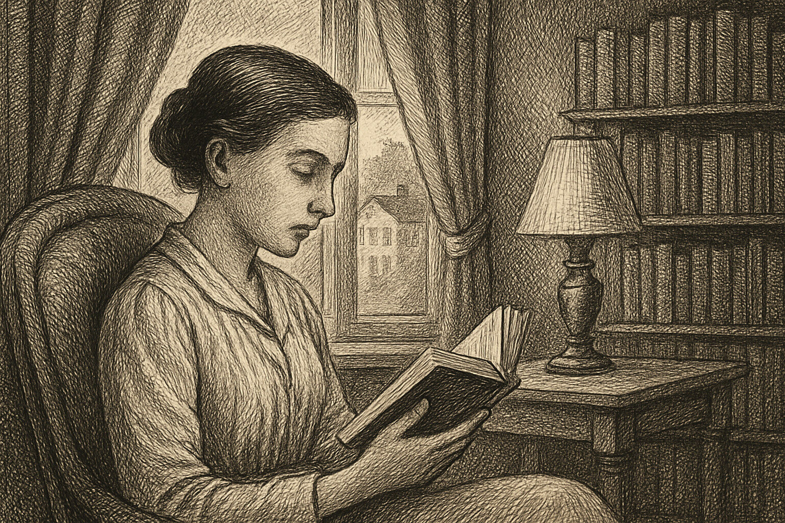 Illustration de Mémoires d'une jeune fille rangée de Simone de Beauvoir