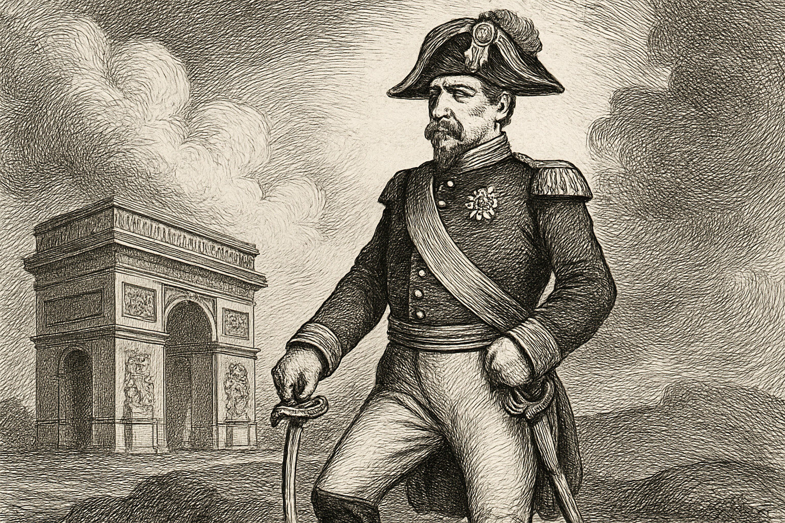 Illustration de Napoléon le Petit de Victor Hugo