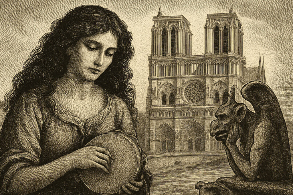 Illustration de Notre-Dame de Paris de Victor Hugo