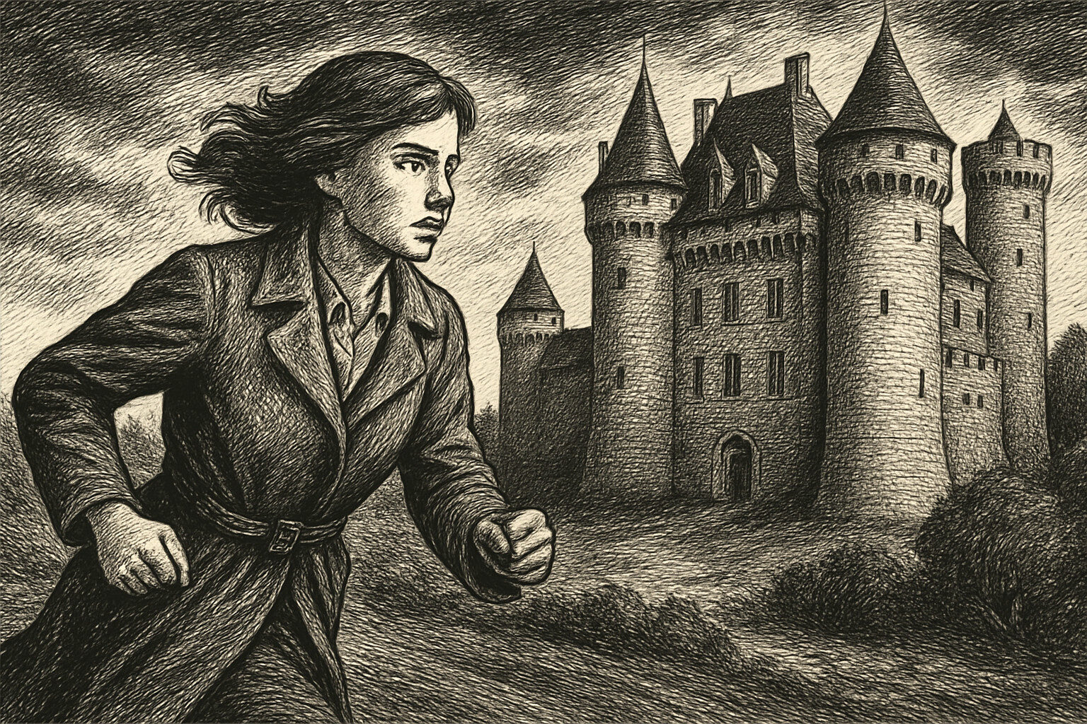 Illustration de Ô Dingos, ô châteaux ! de Jean-Patrick Manchette