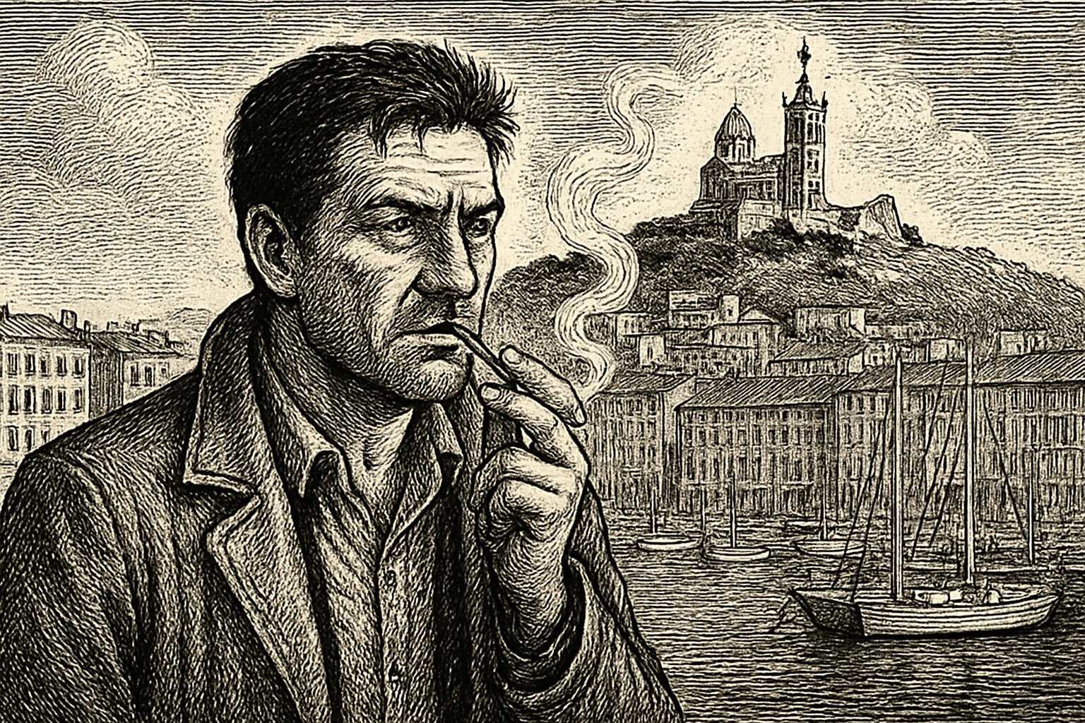 Illustration de Polars marseillais de Jean-Claude Izzo