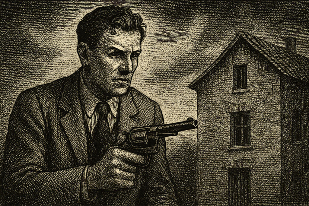 Illustration de Réglez-lui son compte de Frédéric Dard