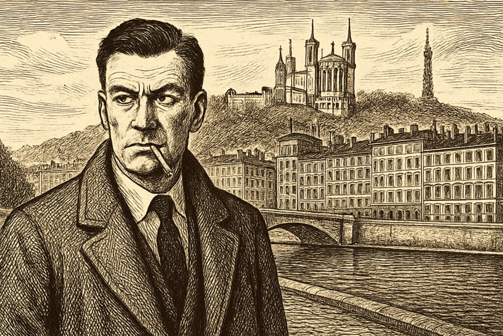 Illustration de San-Antonio chez les Gones de Frédéric Dard