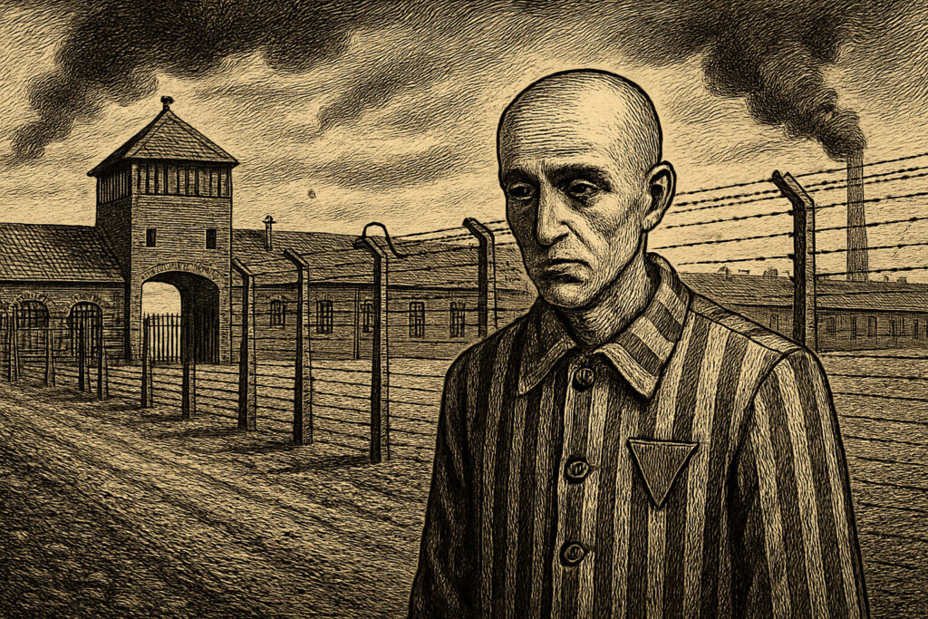 Illustration de Si c'est un homme de Primo Levi