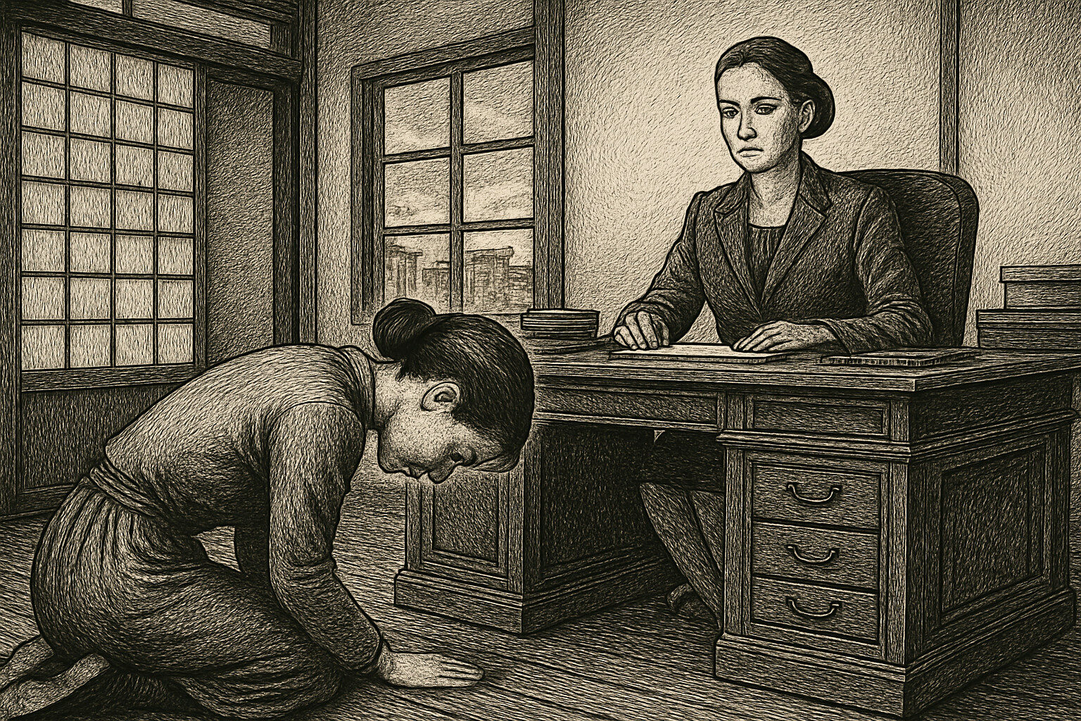 Illustration de Stupeur et Tremblements de Amélie Nothomb