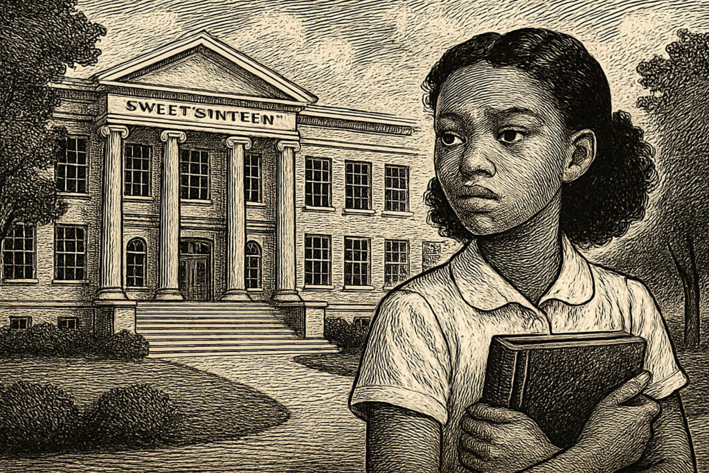 Illustration de Sweet sixteen de Annelise Heurtier