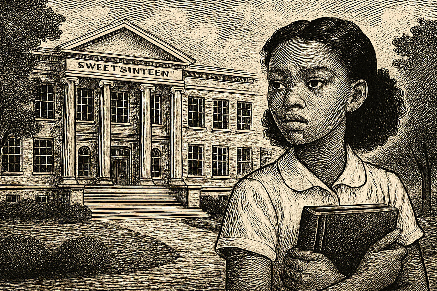 Illustration de Sweet sixteen de Annelise Heurtier