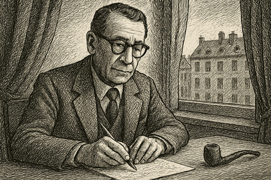 Illustration de Un homme comme un autre de Georges Simenon