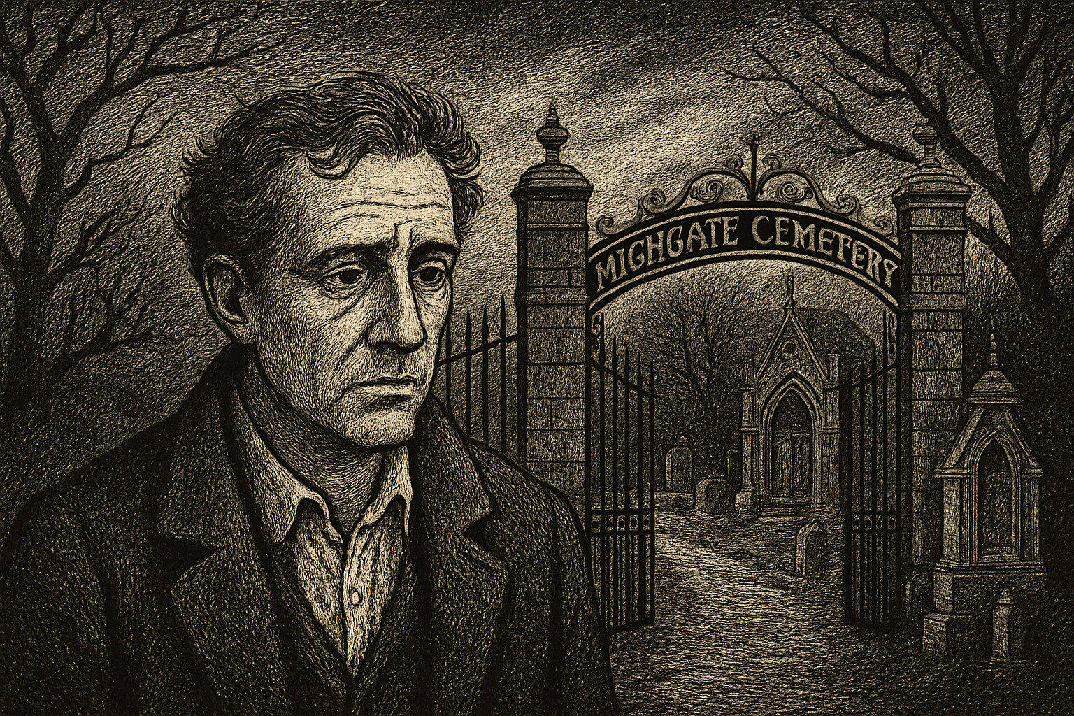 Illustration de Un lieu incertain de Fred Vargas