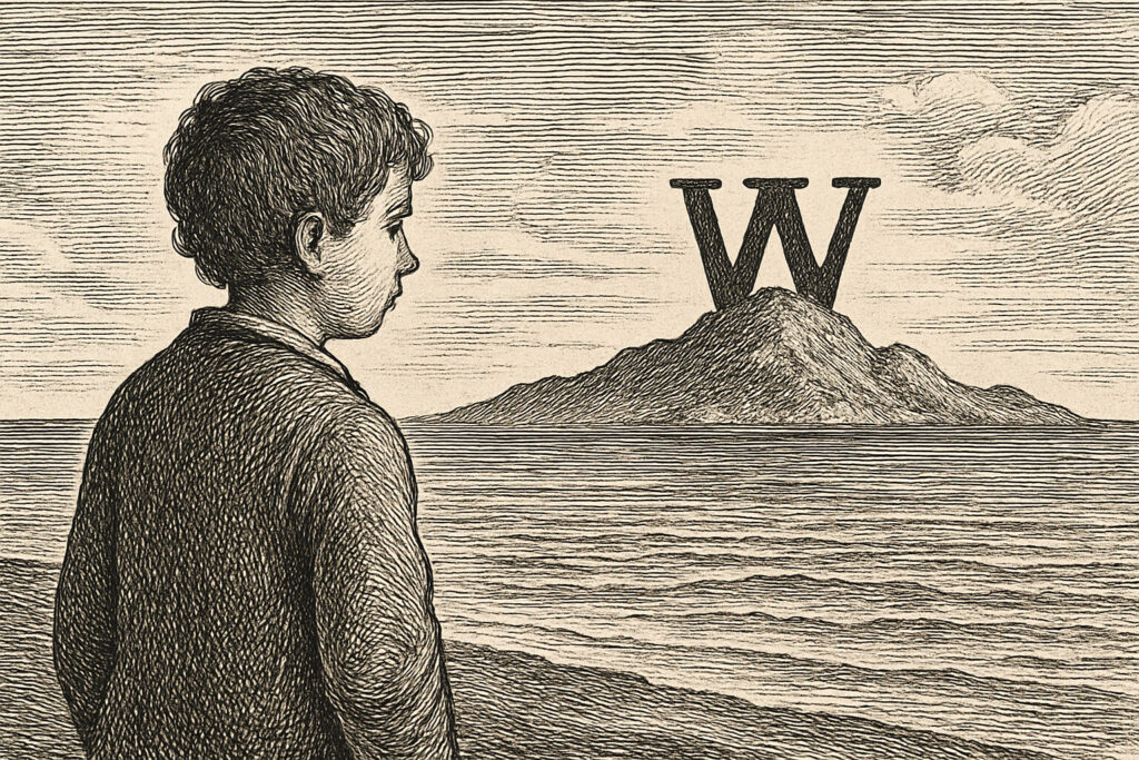 Illustration de W ou le souvenir d'enfance de Georges Perec