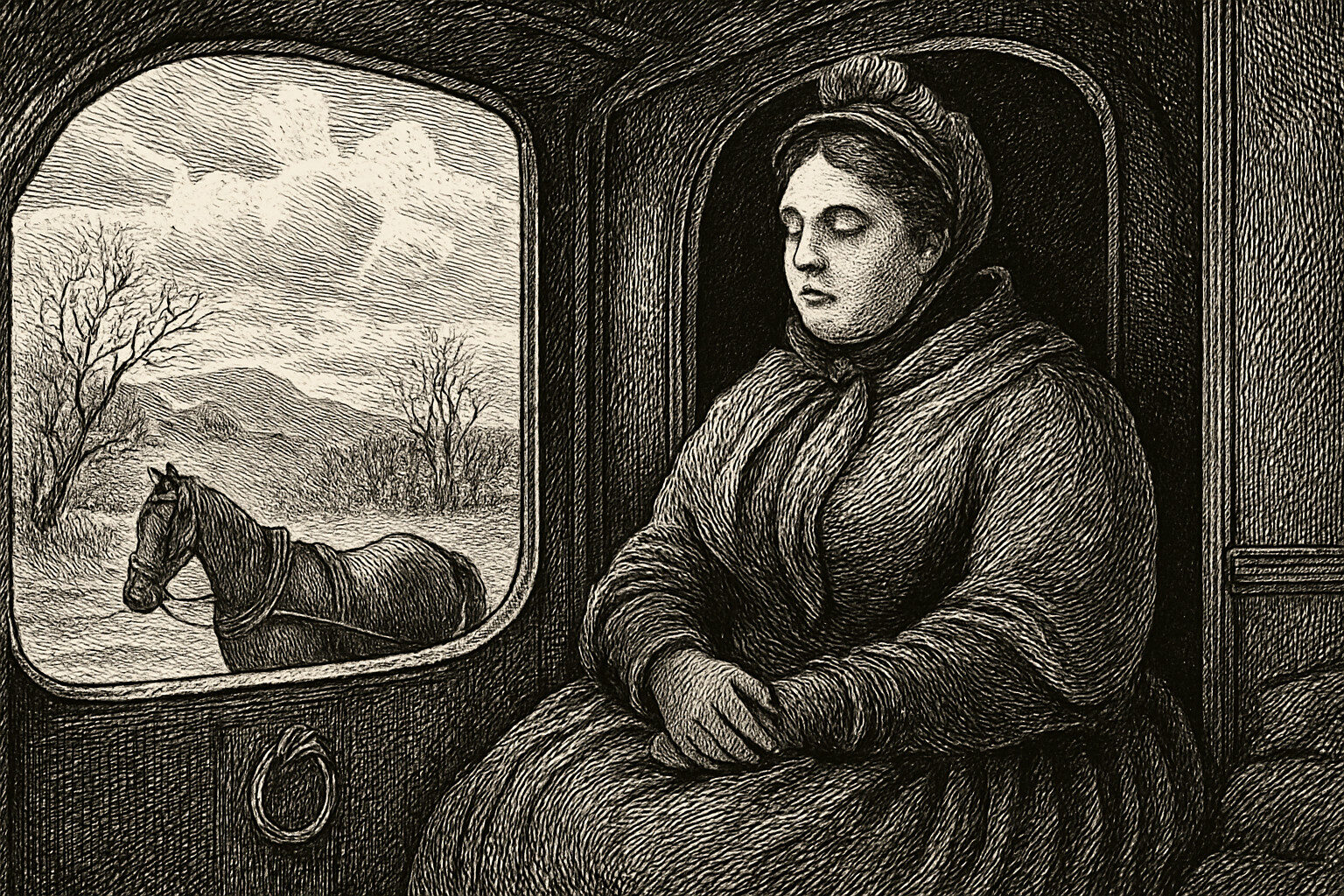 Illustration de Boule de suif de Guy de Maupassant