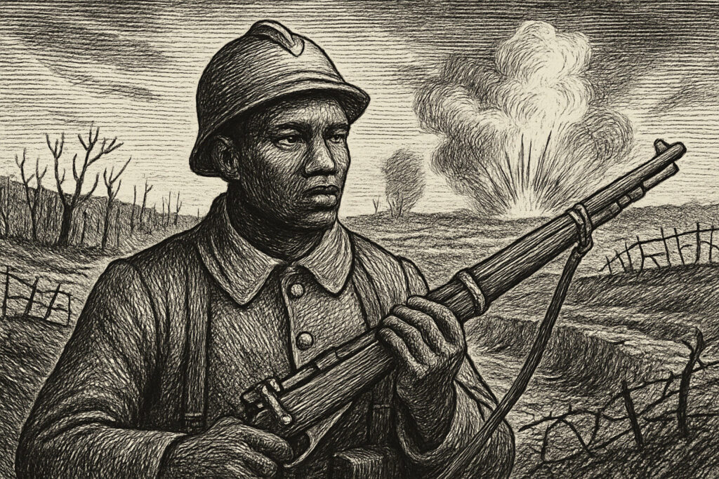 Illustration de Frère d'âme de David Diop