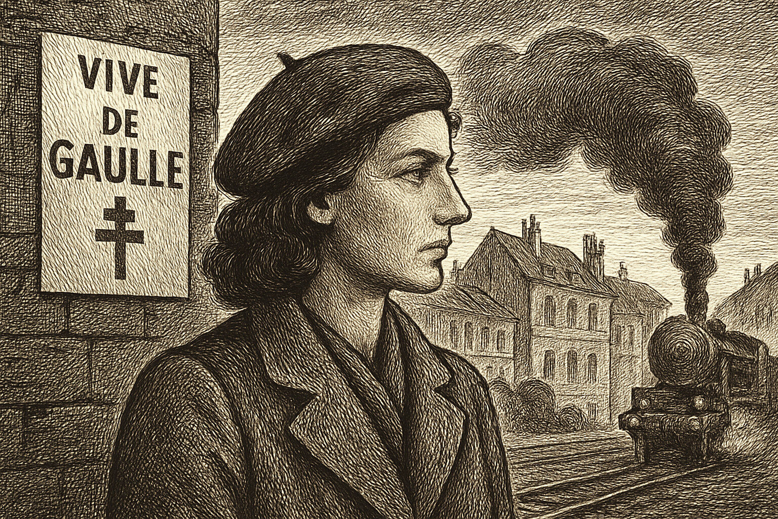 Illustration de Ils partiront dans l'ivresse de Lucie Aubrac