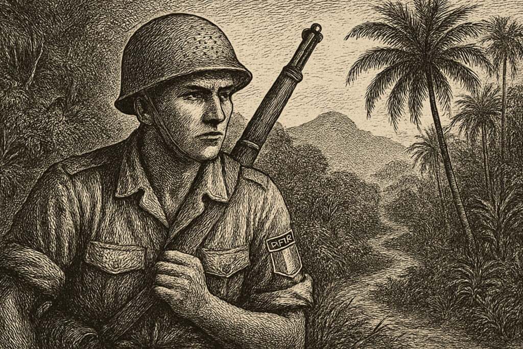 Illustration de La 317e section de Pierre Schoendoerffer