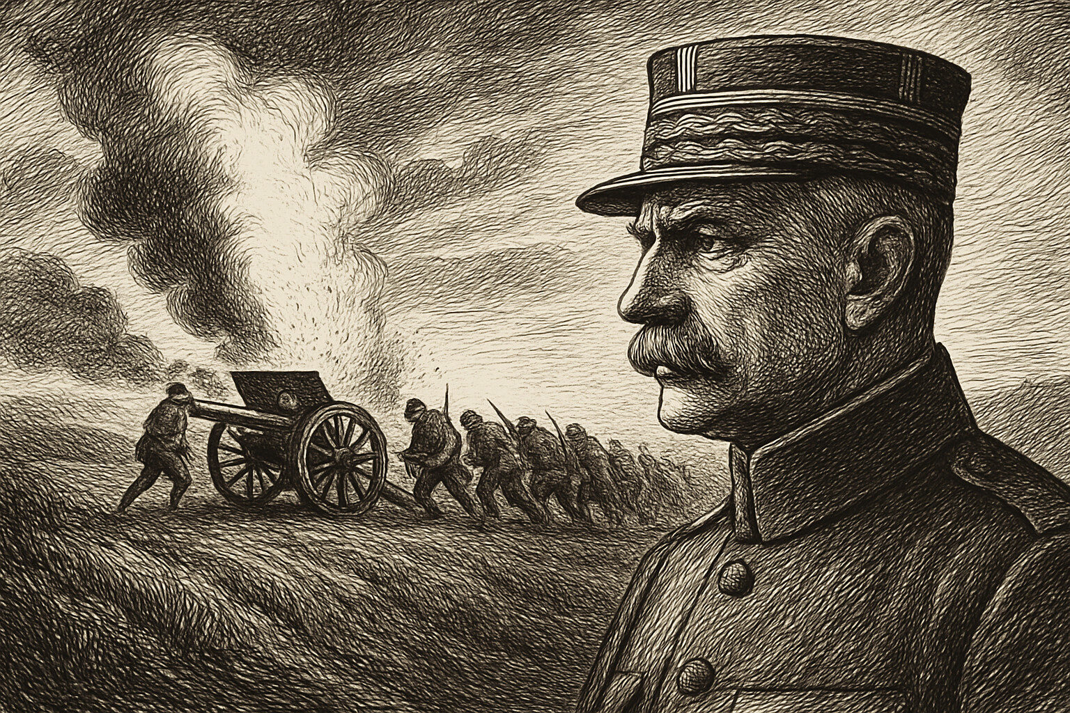 Illustration de La Bataille d'Occident de Éric Vuillard