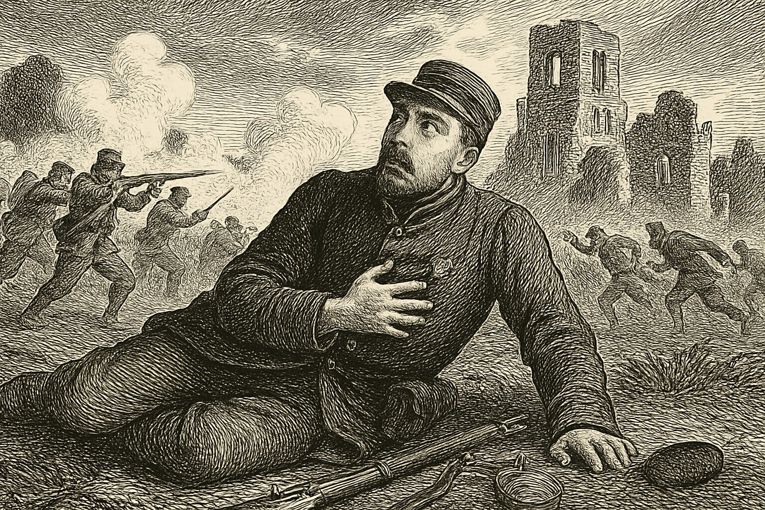 Illustration de La Débâcle de Émile Zola