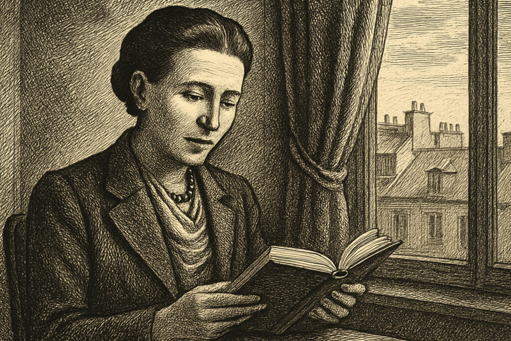 Illustration de La Force de l'âge de Simone de Beauvoir