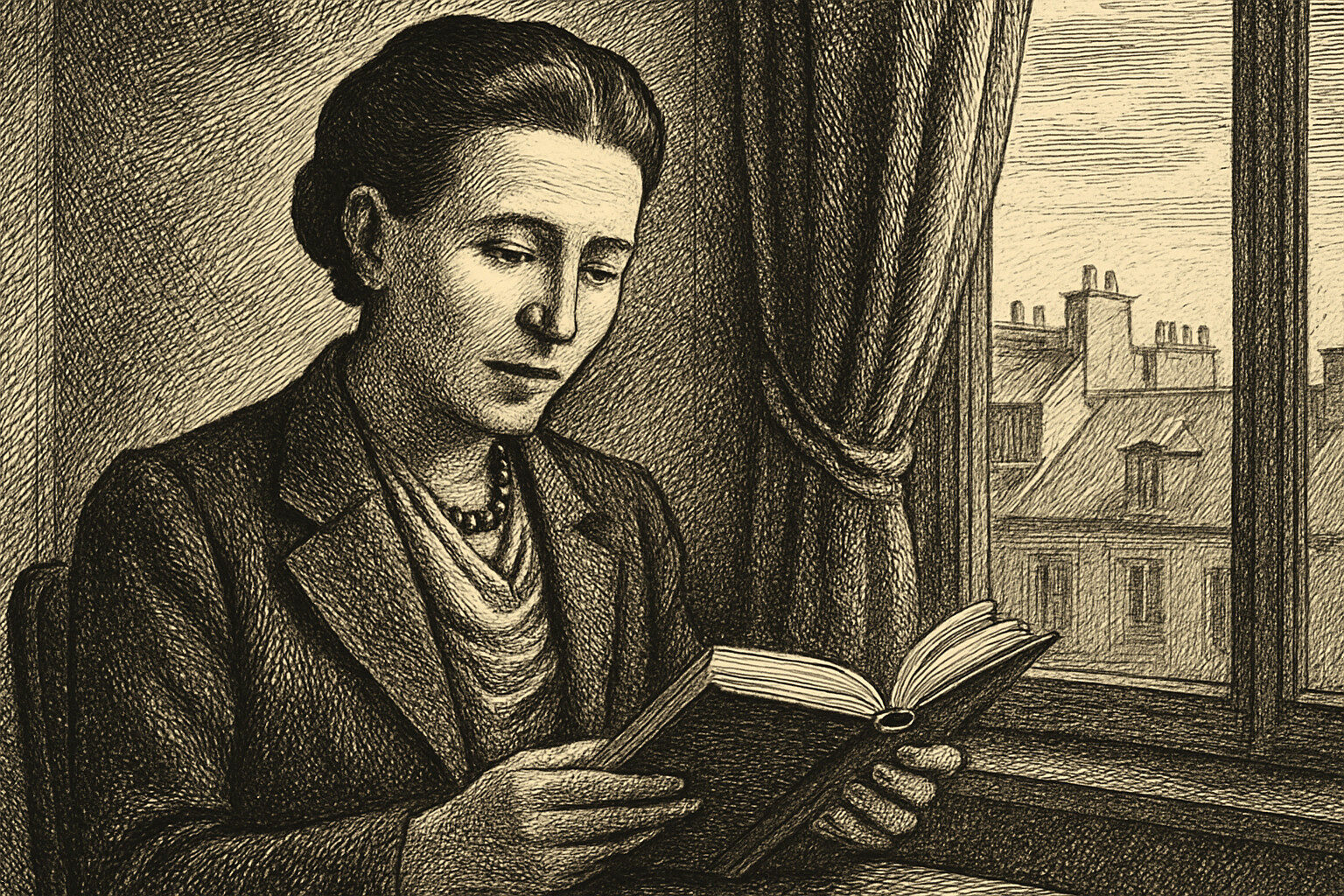 Illustration de La Force de l'âge de Simone de Beauvoir