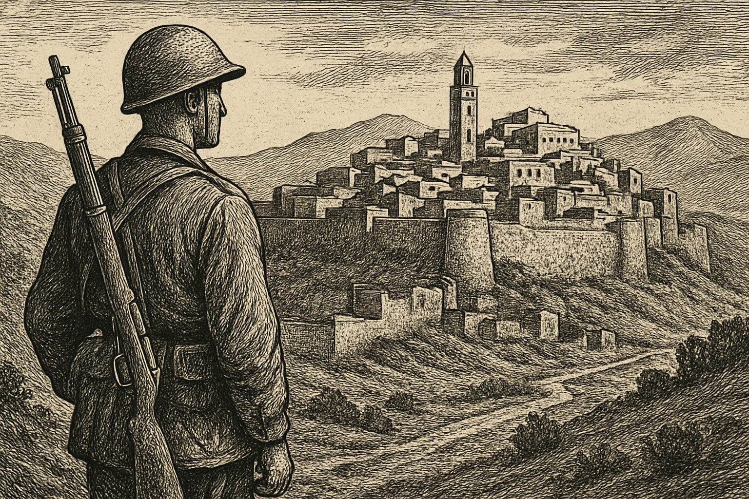 Illustration de La Guerre d'Algérie de Jules Roy