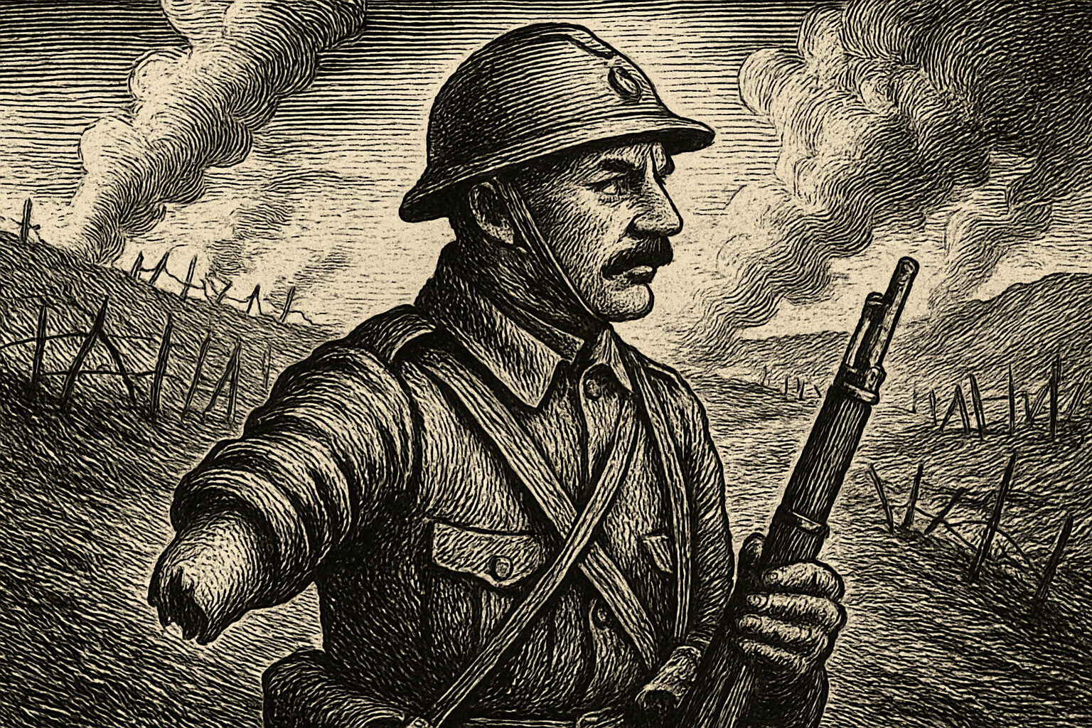 Illustration de La Main coupée de Blaise Cendrars