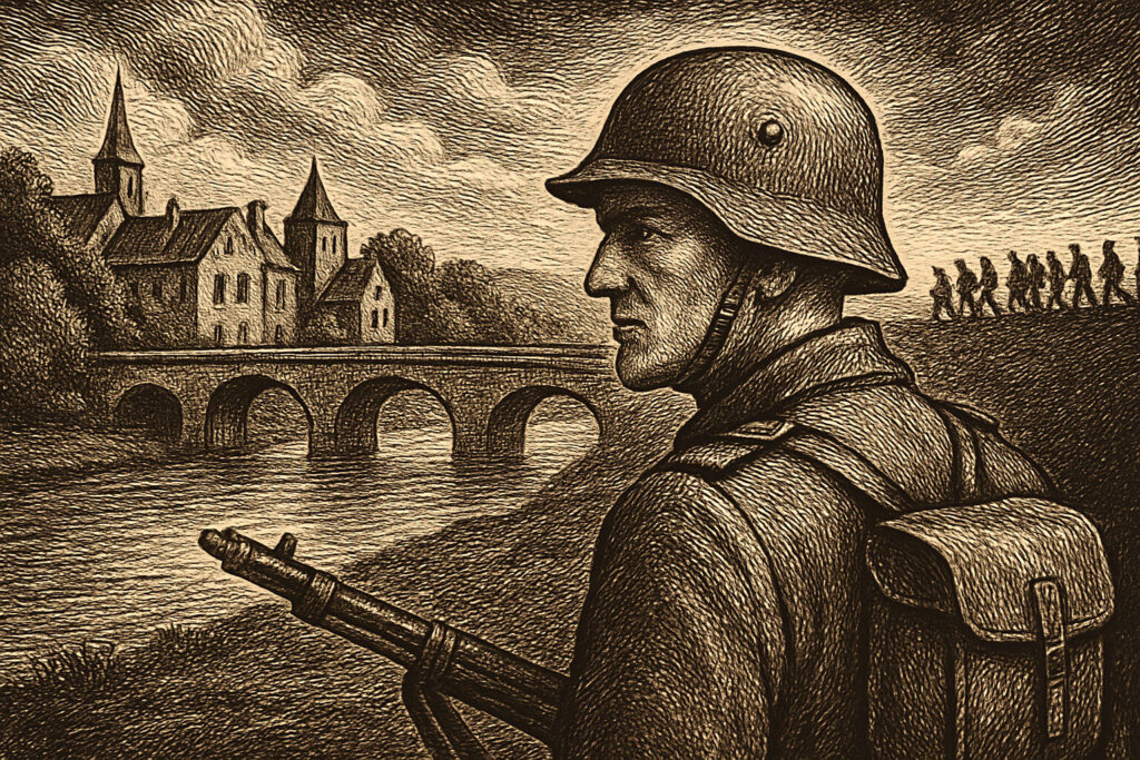 Illustration de La Mort dans l'âme de Jean-Paul Sartre