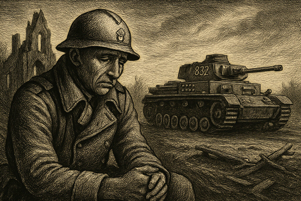 Illustration de L'Étrange Défaite de Marc Bloch